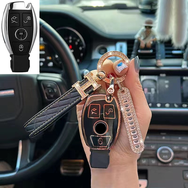 Case Kunci remote control Pengganti Untuk Mercedes-Benz update 2 / 3 B