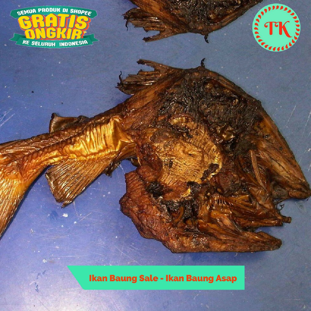 Free Ongkir 200 gr Ikan Baung Sale - Ikan Baung Asap
