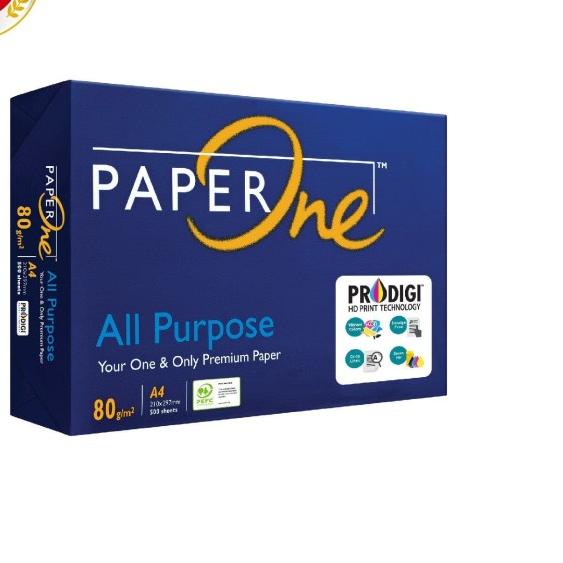 

➩ PaperOne Kertas HVS Fotocopy 80g A4 - Ream ☁