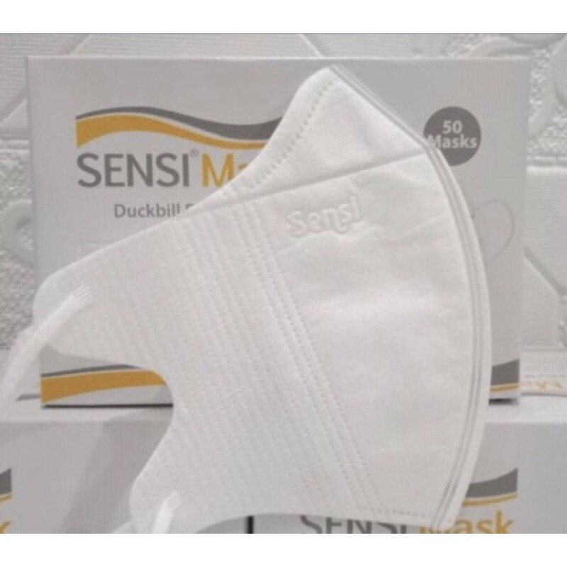 Masker Sensi Duckbill 3ply Original - Masker Medis Sensi KN95