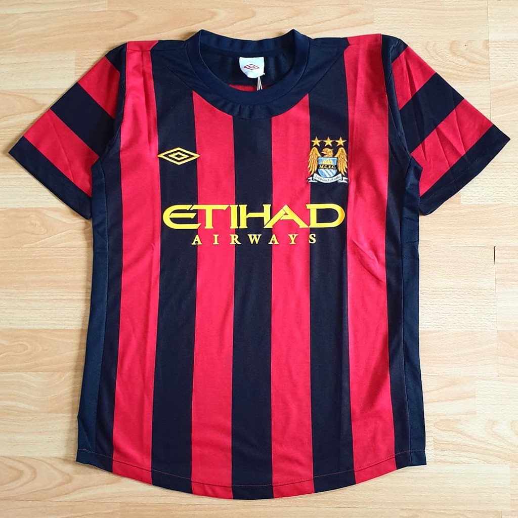 Jersey MANSITI Away 2011-2012 Baju Bola Liga Inggris Futsal England Grade Ori