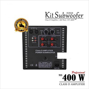 POWER KIT SUBWOOFER AKTIF 400 Watt Class D HT 400D