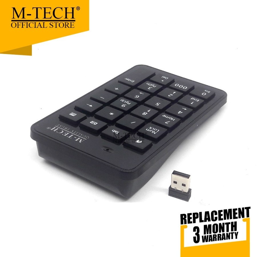 Keyboard NUMERIK Wireless Mtech