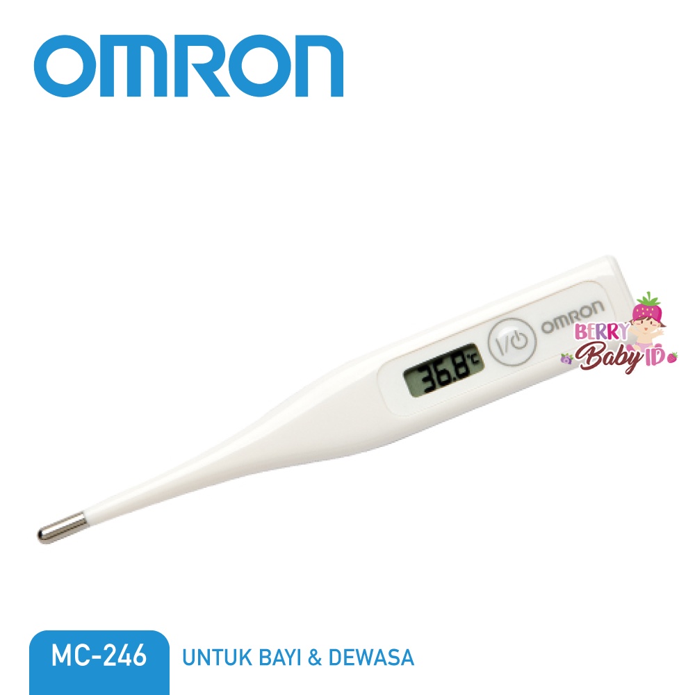 Omron Digital Thermometer Termometer Bayi MC-246 MC246 Berry Mart