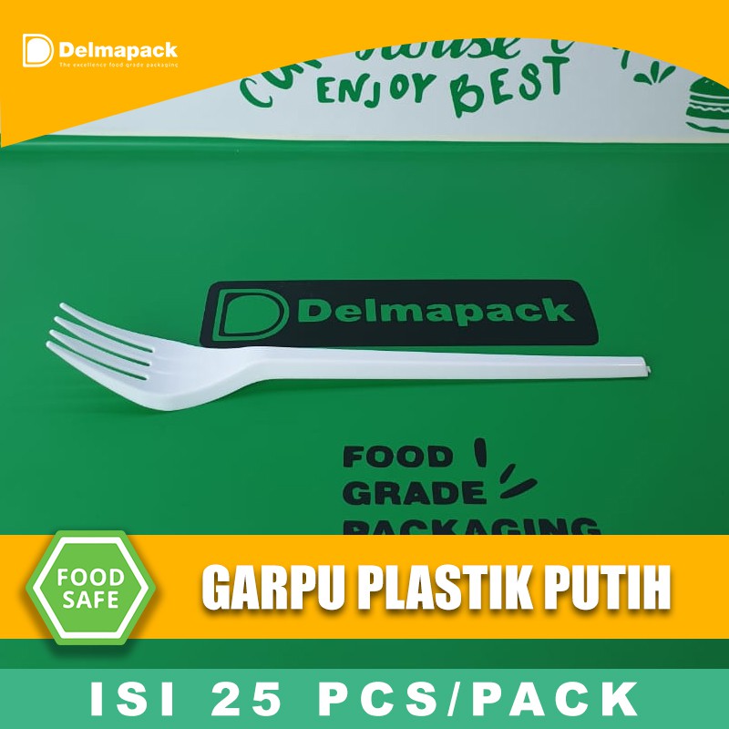 

GARPU MAKAN PLASTIK PUTIH SUSU KUAT DAN KOKOH FDA FOODSAFE