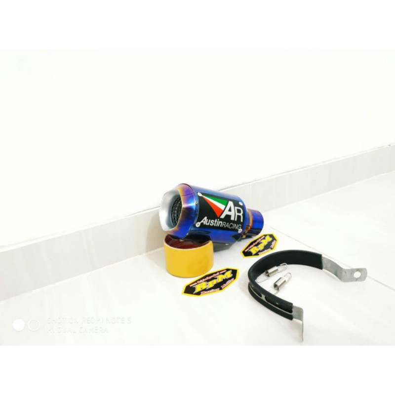 Silincer Knalpot Austin Racing GP 1R Bluemon