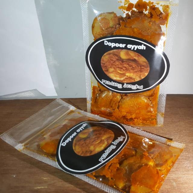 

Rendang jengkol 250 gram Dapoer Ayyah