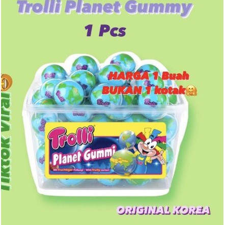 Trolli Planet Gummy Permen Jelly Gummi 1 pcs