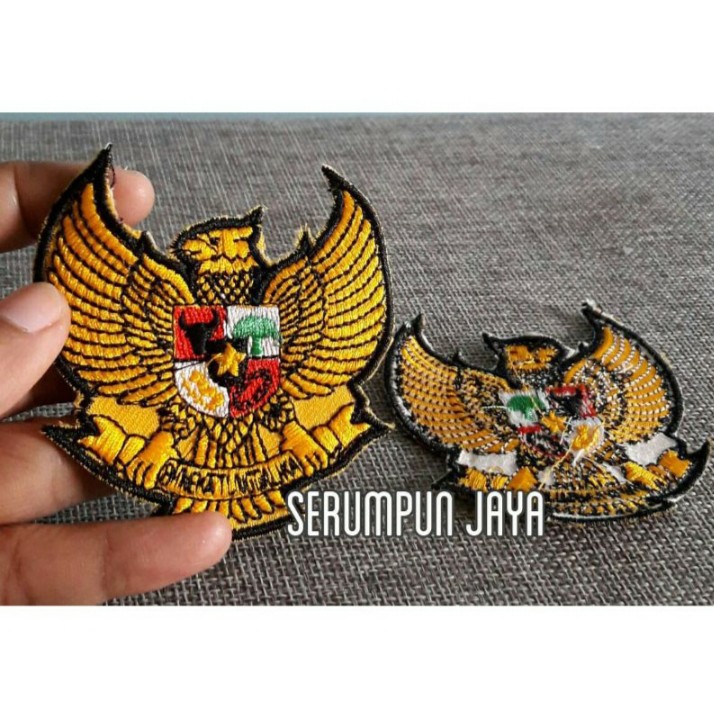 EMBLEM GARUDA - EMBLEM GARUDA PATCH BORDIR