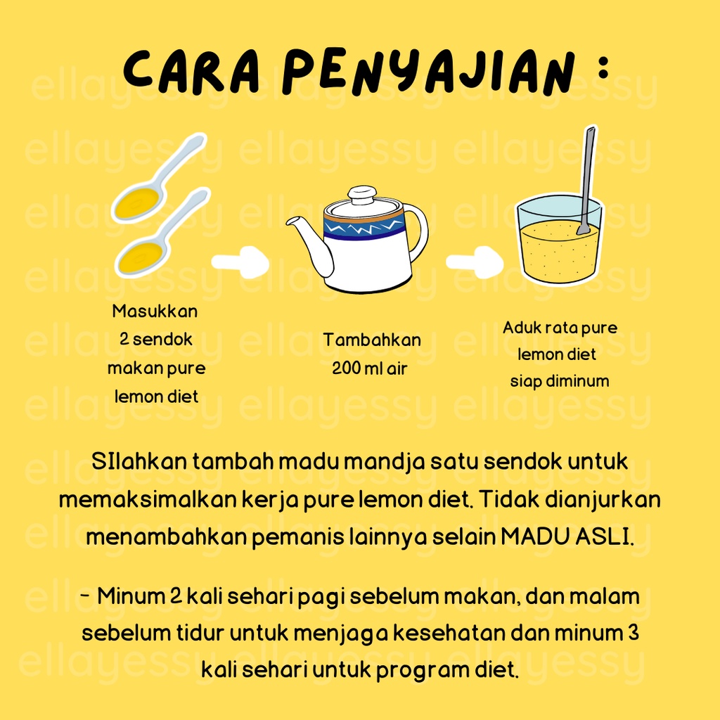 Lemon diet/minuman diet/minuman pelangsing/lemon herbalov