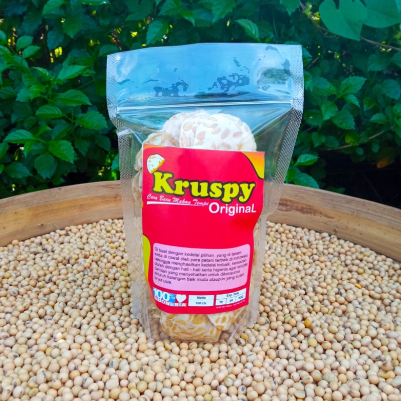 

TEMPE KRIPIK KRUSPY ORIGINAL 100GRAM