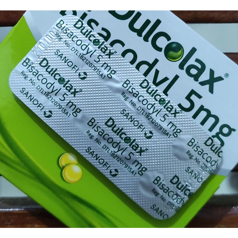 Dulcolax 4 Tablets / Mengatasi Susah Buang Air Besar / Sembelit