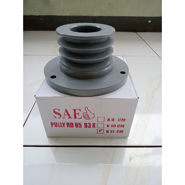 RD65 RD75 RD85 RD105 PULLY MESIN KUBOTA B3 x 9cm 10cm 11cm 12 cm
