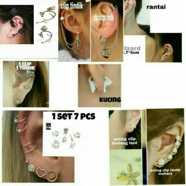 1 PCS ANTING UNIK LIZARD NAGA