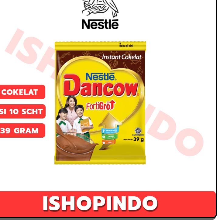 

[PRODUK IQG7B] DANCOW INSTANT FORTIGRO PUTIH 27 GR / COKLAT 39 GR RENCENG (ISI 10 SACHET) AEB