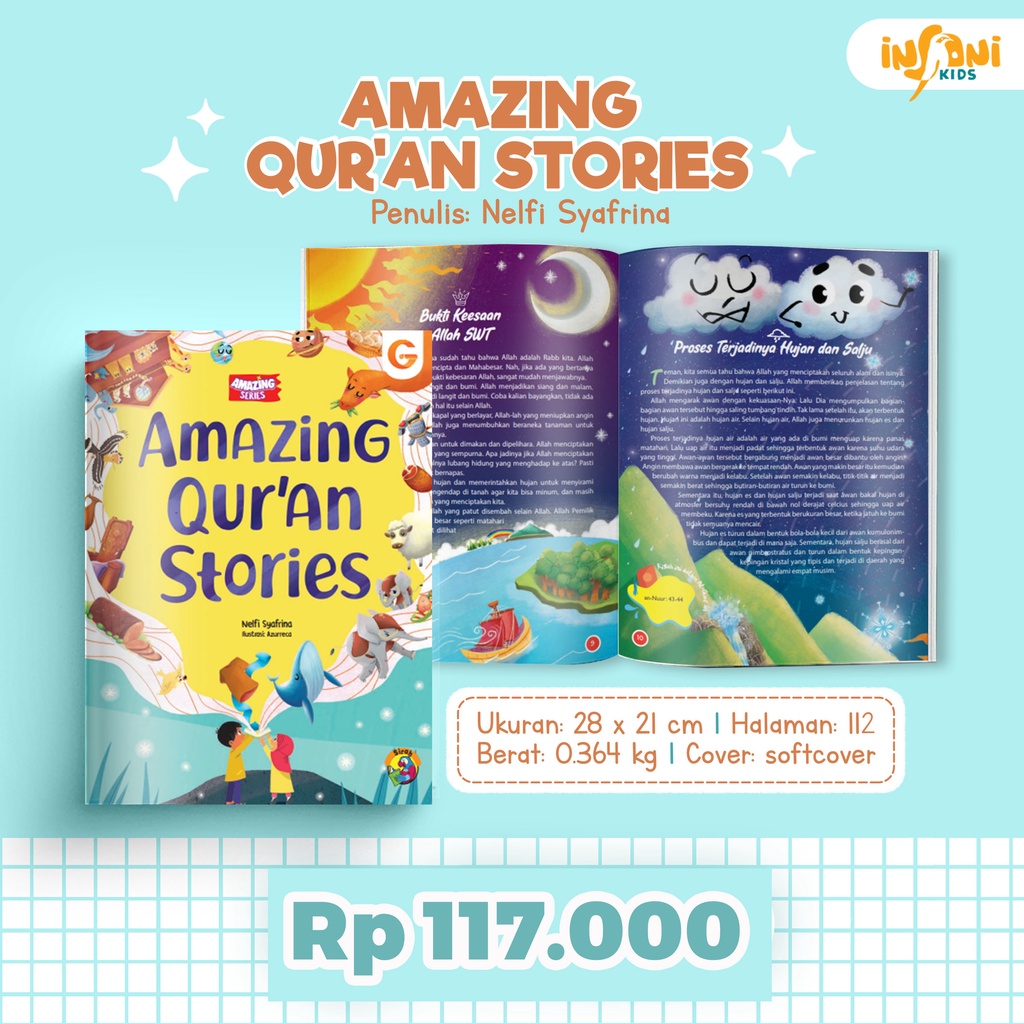 Buku 1 Set Seri Amazing - Gema Insani 100% Original