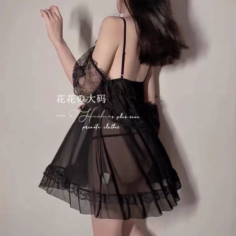 Sexy lingerie bigsize baju tidur sexy wanita / Lingerie sexy transparan baju tidur seksi lingerie / lingerie bigsize 187