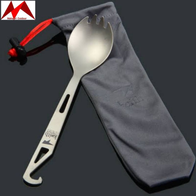 Keith titanium Ti5311 spork with bottle opener sendok garpu buka botol ultralight