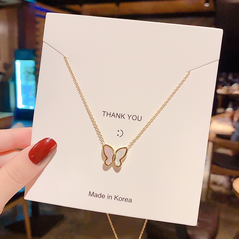 Kalung KL143 Stainless Steel / Titanium Premium Fashion Wanita Kalung unik Lucu Elegant /Deluna/BS