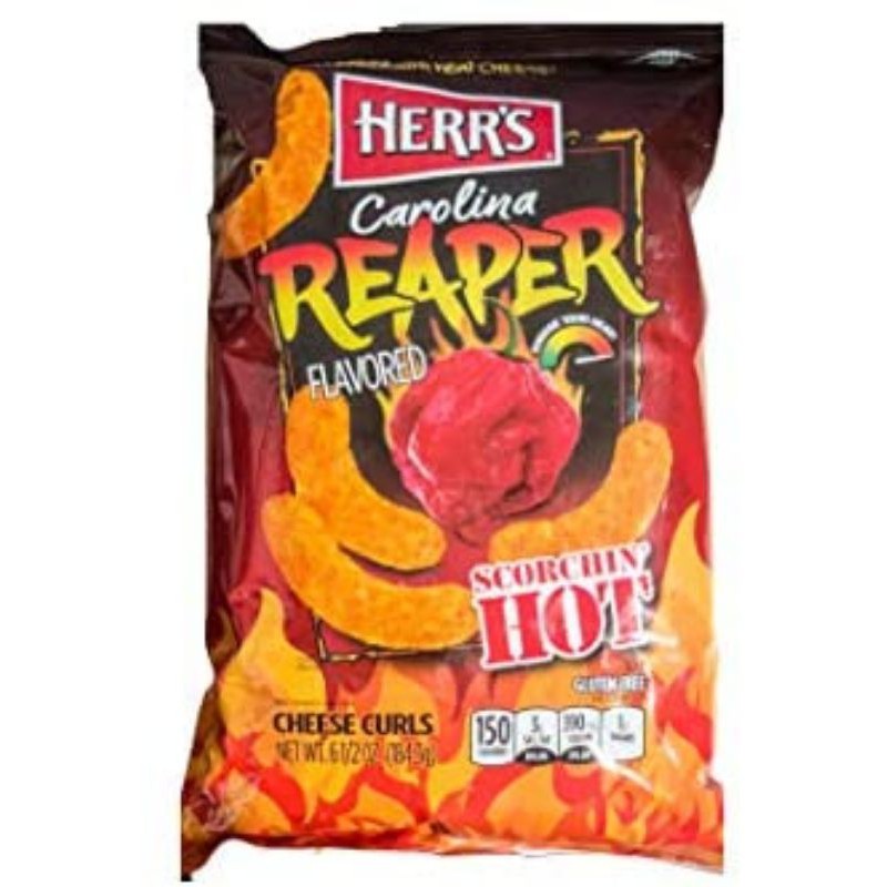 

HERR'S CAROLINA REAPERCHEESE CURLS 6.5 OZ