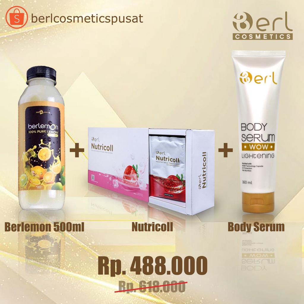 PAKET SEHAT | PAKET B ERL COSMETICS | COSMETICS B ERL |