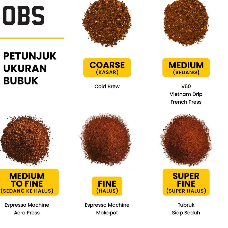 

[KODE PRODUK 0I8RP7788] Kopi Robusta 250 gram Biji/Bubuk | Roasted Coffee 250 gr | OBS Coffee Robusta 250gr