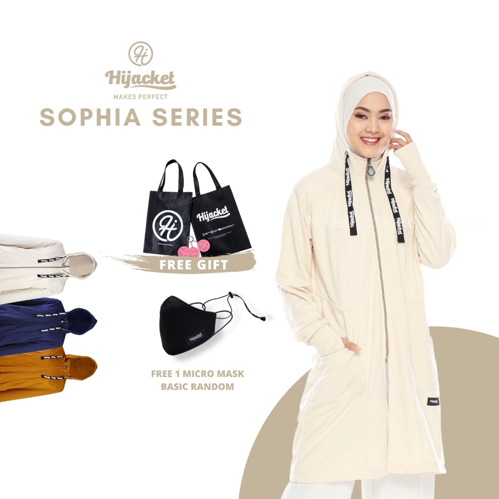 Hijacket Sophia Muslimah / Jaket Hijaber Muslimah