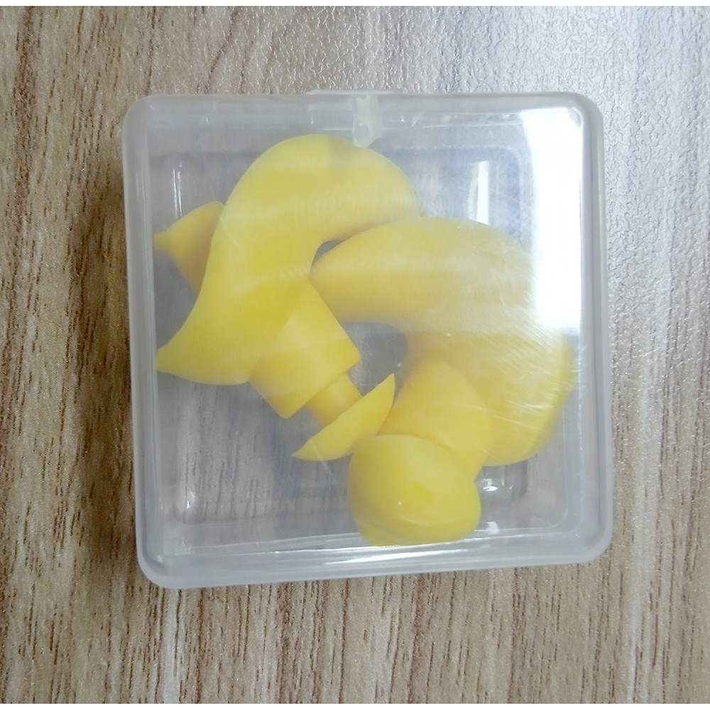 Penutup Telinga Ear Plug Renang Anti Air - 00NT - OMHZC9YL Yellow