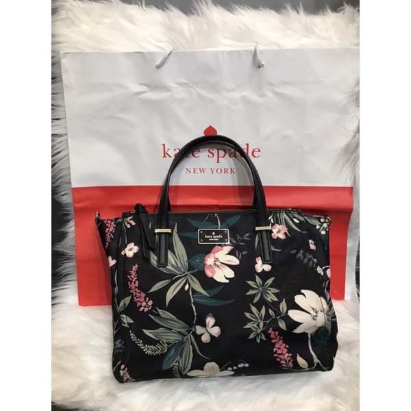 Preloved Tas Kate Spade Alyse Wilson Road Botanical Flower