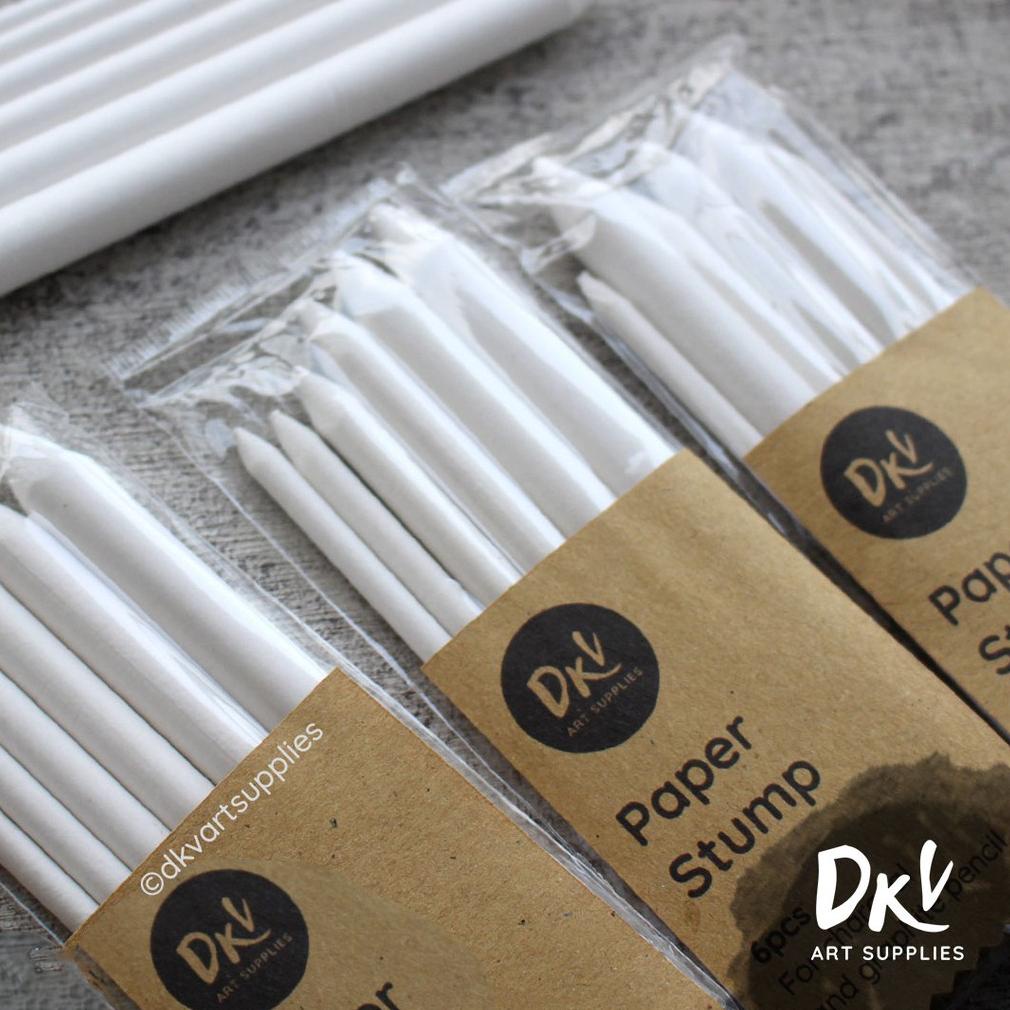 

((BISA COD)) Paper stump / Blending Stump dusel sketsa pensil 6pcs