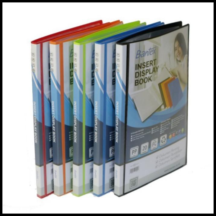 

Lahita.Olshop | Clear Holder A4 20 Bantex #3143 / Insert Display Book A4