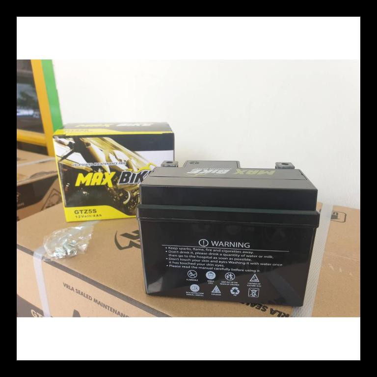 Terbaru Aki Motor Honda Beat, Kharisma, Vario 110 Gtz5S Motorcell Aki Kering Termurah