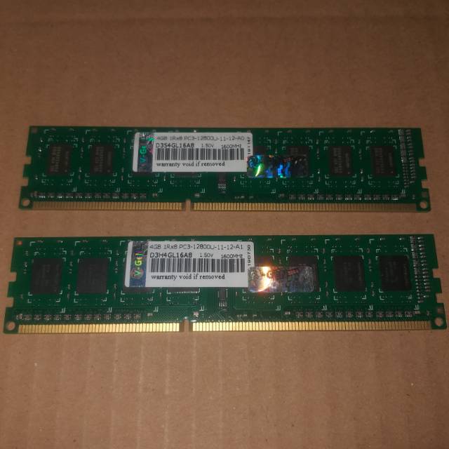 Memory RAM DDR3 4 GB VGen Pc 12800