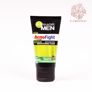 ❤️Glamouroseshop❤️ Garnier Men Acno Fight Wasabi Anti Bacteria Brightening Foam 100 ml