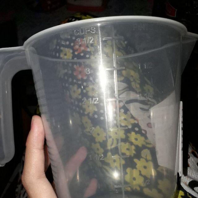 Cangkir Ukur Transparan Measuring Jug Takaran Air Tepung Peralatan Masak Kue Baking