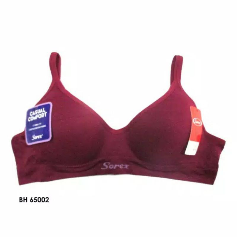 SOREX Bra Basic Casual  65002 Busa tipis  Berkawat