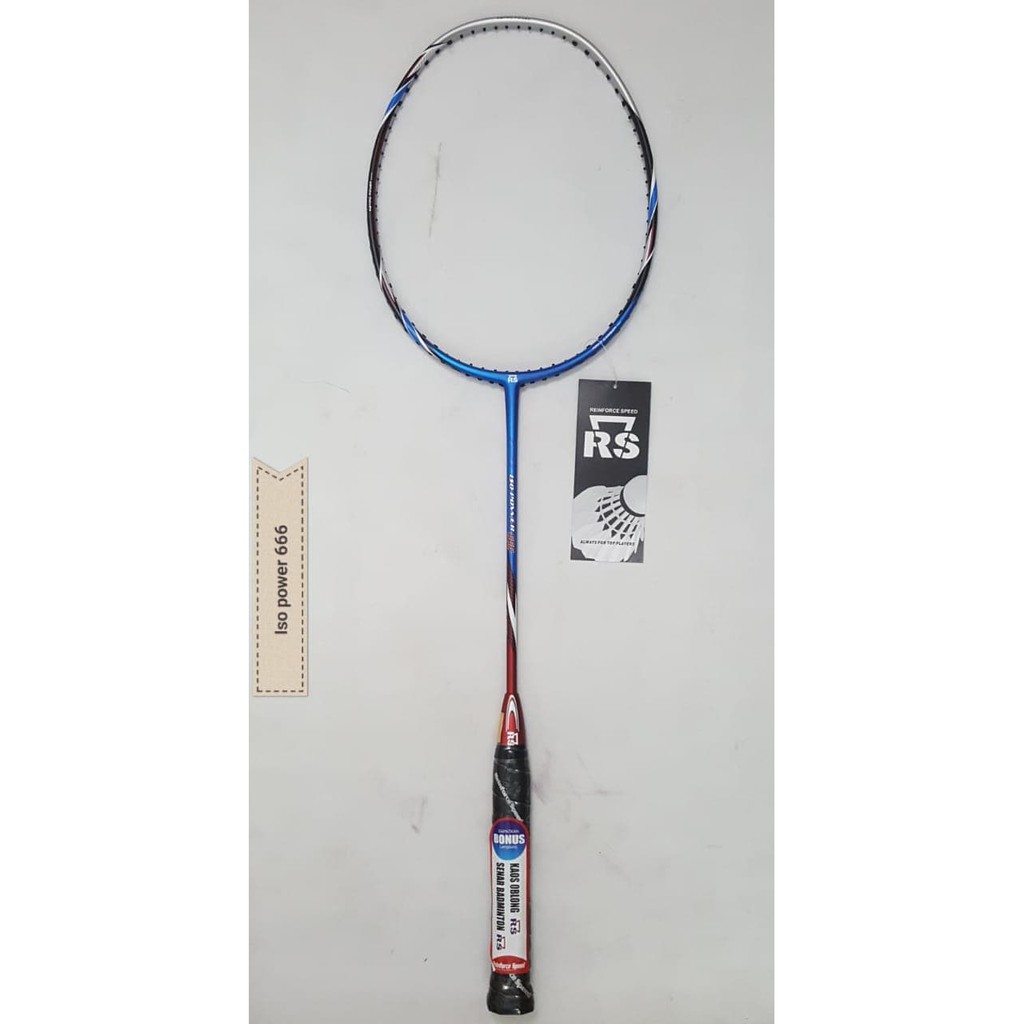 RAKET BADMINTON - RS ISO POWER 666 - ORIGINAL
