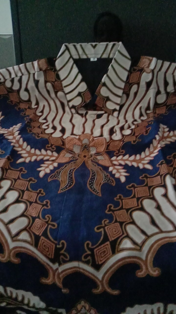 Pitojiwo Kemeja Batik Pria Lengan Panjang Full Furing Bahan Katun Batu Raden