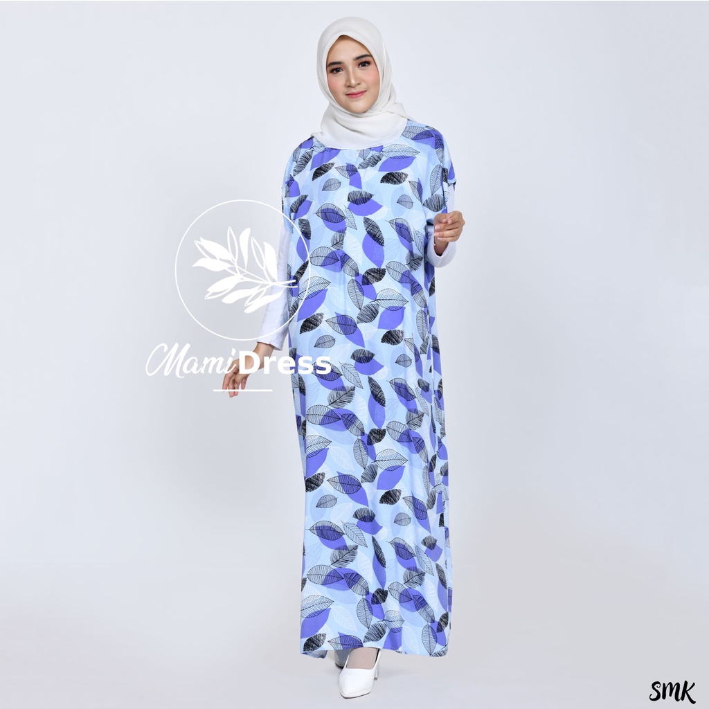 LEAF SERIES - Daster Premium Panjang Semata Kaki Busui Friendly LD 120 PJ 130 / Daster Kekinian Mamidress