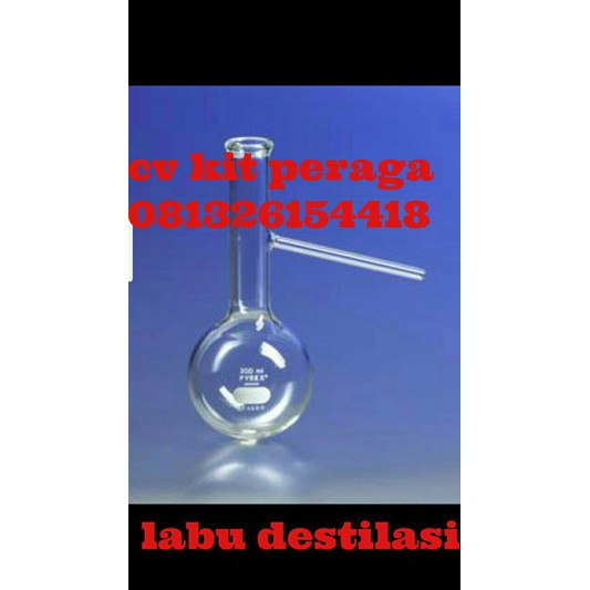 labu destilasi 2000 ml