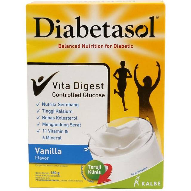 

Diabetasol vanila cokelat 170 gram exp 2026