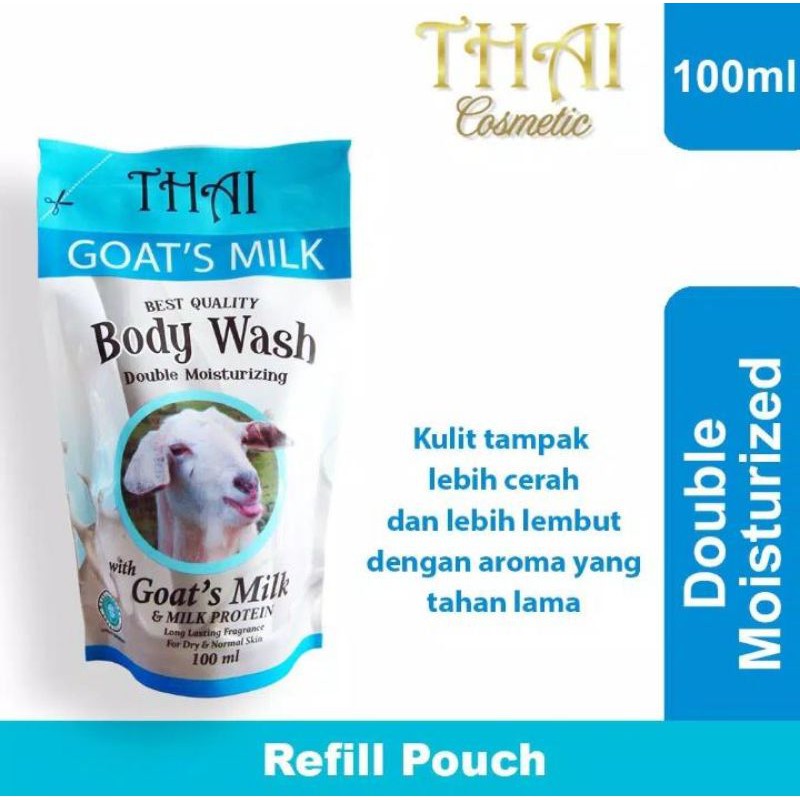 THAI BODY WASH REFIL GOATS MILK 100ml