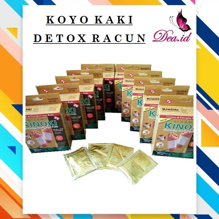 [DEASHOP] KOYO KAKI DETOX ASLI ORIGINAL - KOYO KAKI EMAS DETOX RACUN - 1 BOX ISI 10 SACHET