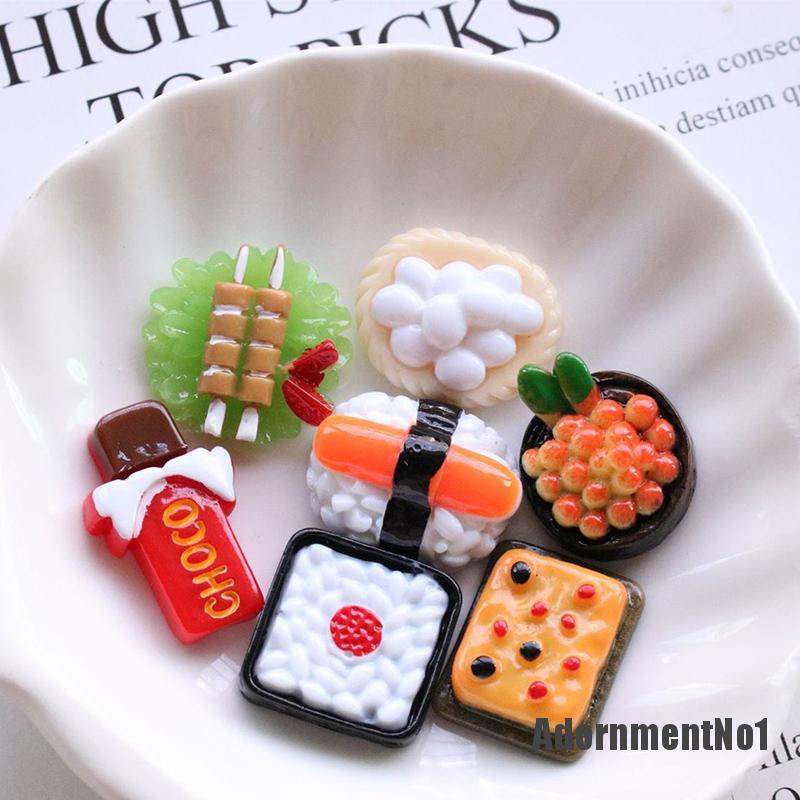 (Adornmentno1) Miniatur Snack / Makanan Diy Untuk Rumah Boneka