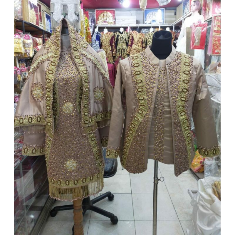 baju pengantin kotogadang / baju pengantin minang
