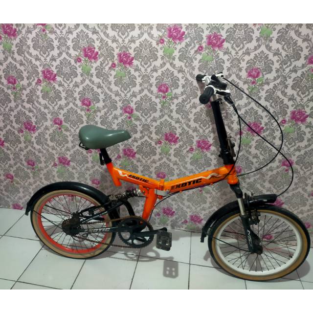Sepeda Lipat Exotic Second