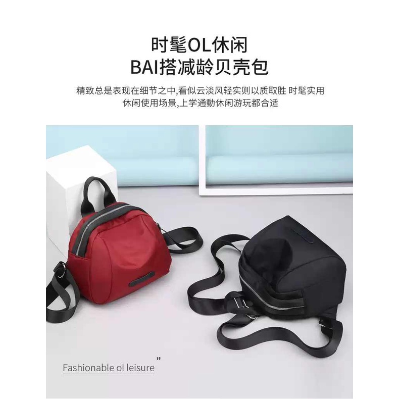 BTSO (( COD )) Tas Ransel Wanita Terbaru 2022 Tas Ransel Anak PErempuan Bahan Nilon ANti Air Tas ala Korea
