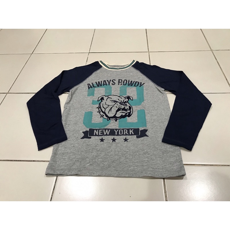 Preloved Kaos Anak Lengan Panjang Gap Kids Original Size M Usia 8-9 Tahun