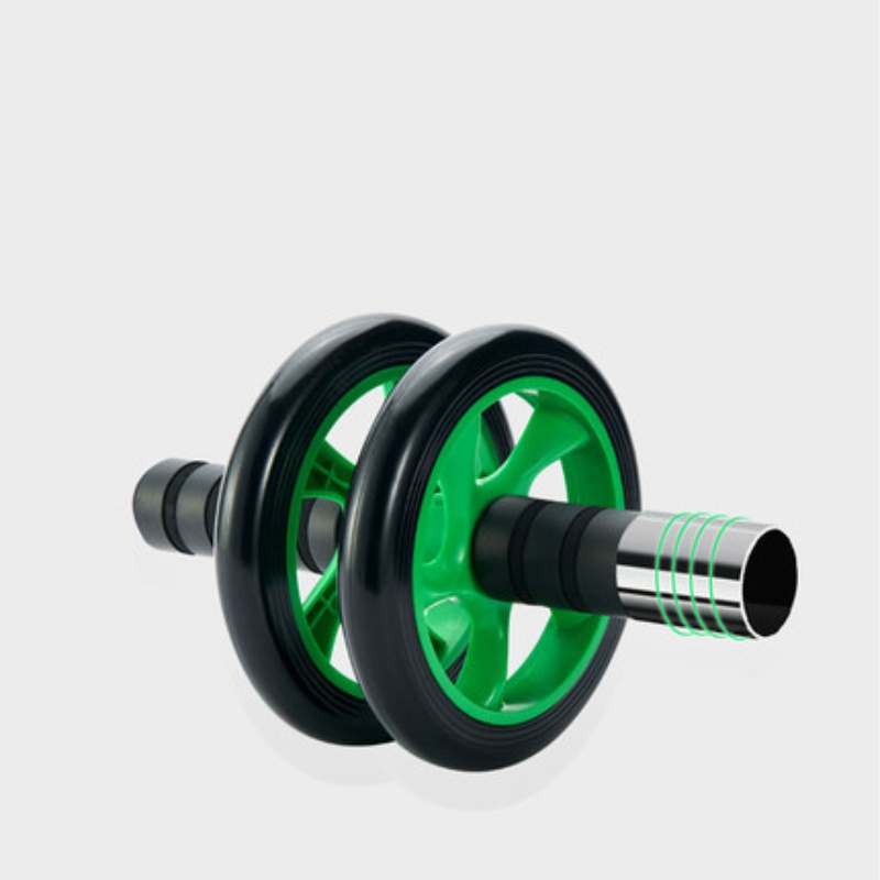 Alat Sit Up AB WHEEL AB ROLLER DOUBLE WHEEL - Alat FitnessAlat Pembakar Lemak