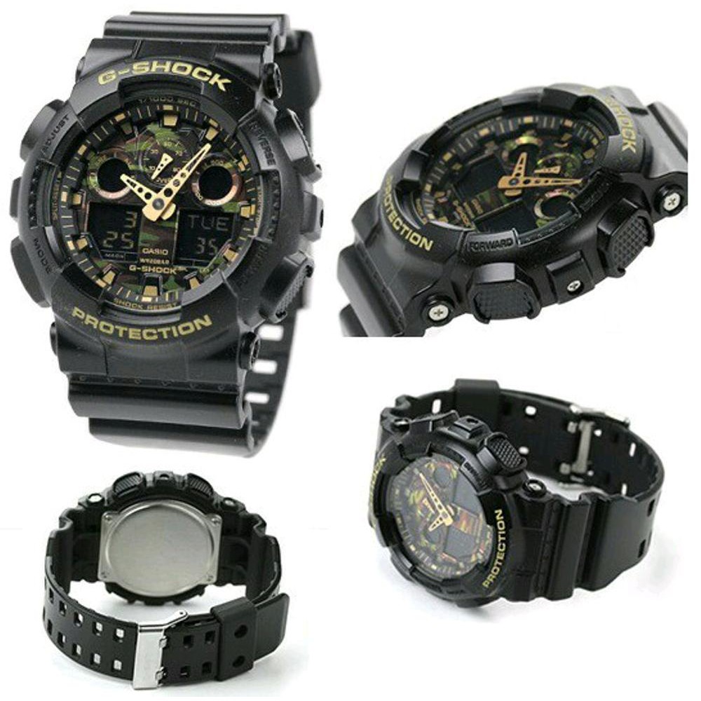 Jam tangan CASIO G SHOCK GA 100 CF ORIGINAL BM